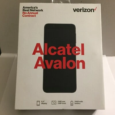 NEW Verizon Prepaid Alcatel AVALON U50 (16GB) - Black - Image 1 of 4