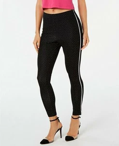 HUE Leggings Skimmer Cropped Pindot Knit High Waist Black Size 3XL $46 - NWT - Picture 1 of 5