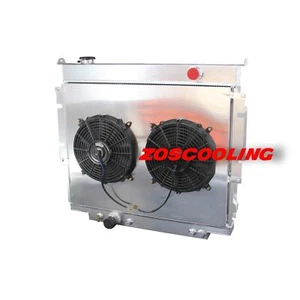 3Row Aluminum Radiator+Fan Shroud Fit Ford Pickup F150 F250 F350 XLT 7.3L 83-94 - Picture 1 of 7