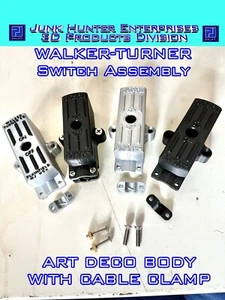 Walker Turner Replacement Power Switch Assembly, Drill Press, Lathe, Planer - Picture 1 of 21