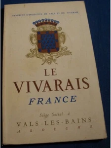 LE VIVARAIS FRANCE livret guide 1964 Syndicat d'initiative de Vals les bains++ - Bild 1 von 2
