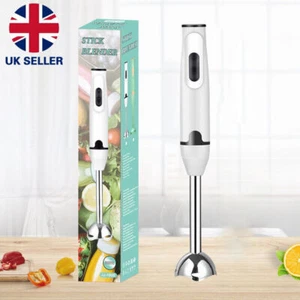 Hand Blender 400W Electric Stick Blender Curry Puree Food Mixer And Liquidiser - Picture 1 of 11