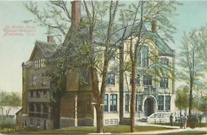 c1910 Psi Upsilon House, Wesleyan University, Middletown, Connecticut Postcard - Picture 1 of 2