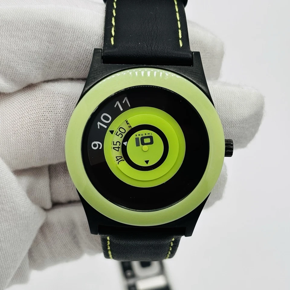 01 The One Spinning Wheel Hombres AN06G04 Verde Neón Negro Nuevo con Caja Foto 1 de 4