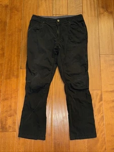 Swiss Tech Pants Mens Size 32x29 Black Stretch Travel Hiking Outdoor Performance - Picture 1 of 13