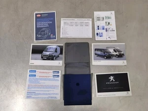 PEUGEOT BOXER MANUAL HANDBOOK WALLET 2015 - Picture 1 of 8