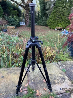 MANFROTTO 475B HD PRO TRIPOD FOR LARGE FORMAT AND DIGITAL CAMERAS. SUPER STEADY. - Image 1 of 4