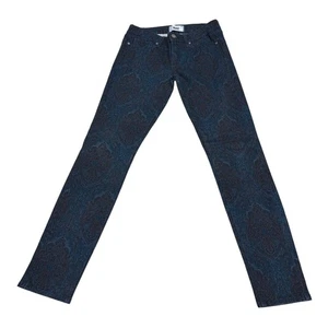 Pantalones para mujer Paige Verdugo ultra ajustados estampado cachemir, talla 28 - Imagen 1 de 13