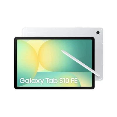 Tablet Samsung Galaxy Tab S10 FE 5G 128GB Memoria 8GB Ram Display 10.9" Silver - Immagine 1 di 4