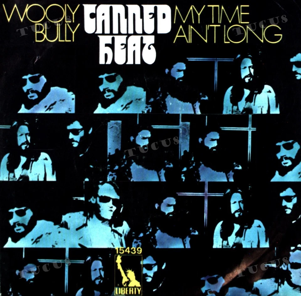 Canned Heat - Wooly Bully / My Time Ain't Long GER 7in 1971 (VG+/VG+) '* - Image 1 of 1