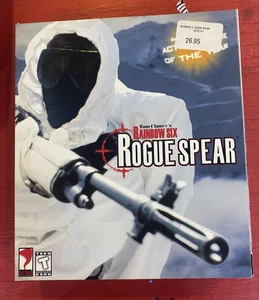 Tom Clancy’s Rainbow Six Rogue Spear PC Game Big Box 1999 COMPLETE SEALED DISC - Bild 1 von 14