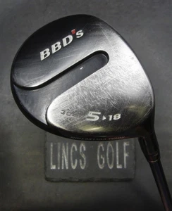 Royal Collection BBD's 18° 5 Wood Stiff Graphite Shaft GolfPride Grip - Picture 1 of 6