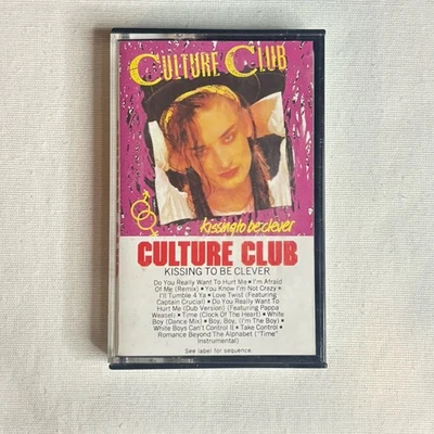 Culture Club Kissing To Be Clever Cassette 1982 Virgin - Image 1 of 4