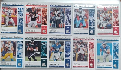 2022 Panini Chronicles Football Inserts Complete Your Set Vets and RC'S - Image 1 of 4