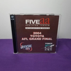 Rare AFL FiveAA 2004 Grand Final Port Power Football Radio Broadcast CD 2 Disc - Picture 1 of 4