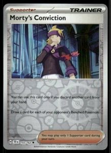 SV05: Temporal Forces #155/162 Morty's Conviction - Picture 1 of 2