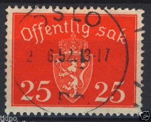 Noruega 1945-47, T61, Son OSLO 2.6.1952 - Imagen 1 de 1