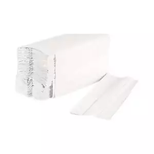 Boardwalk C-Fold Bleached White Paper Towels, 200 sheets, 12 ct - Picture 1 of 5