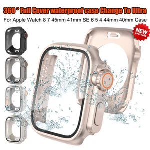 Wasserdichte Hülle 360° Full Cover Wechsel zu Ultra 49mm für Apple Watch87654 40/45mm - Bild 1 von 23