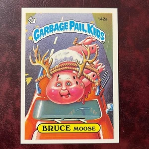 1986 Topps GARBAGE PAIL KIDS Set BRUCE MOOSE #142a* GPK OS4 NM/MINT *HIGH GRADE - Picture 1 of 2
