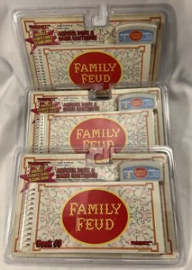 Cartucho de juego LCD vintage Tiger Electronics Family Feud libro de respuestas 1 2 y 3 NUEVO - Imagen 1 de 1