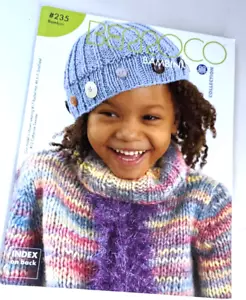 Berroco Brochure #235 Bambini Collection - 20 Looks for Kids with Index on Back - Imagen 1 de 2