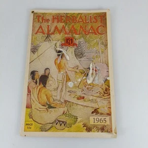 The Herbalist Almanac 1965 Clarence Meyer Illustrated PB Botanic Gardens  - Picture 1 of 10