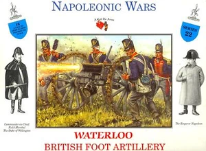 A Call to Arms Models 1/32 BRITISH FOOT ARTILLERY Napoleonic Wars Figure Set - Picture 1 of 3
