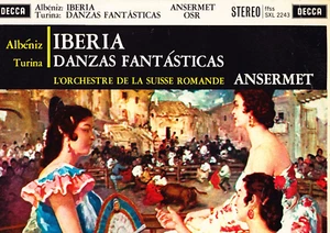 SXL 2243 WBG UK ED1 - ALBENIZ IBERIA / TURINA DANZAS FANTASTICAS - ANSERMET - NM - Imagen 1 de 2