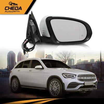 Espejo retrovisor lateral derecho punto ciego apto para Mercedes Benz Clase X253 GLC300 GLC350 Foto 1 de 4
