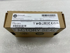 Neu Factory Sealed AB 1762-OF4 SER B MicroLogix Analog Output Module 1762OF4 - Bild 1 von 3
