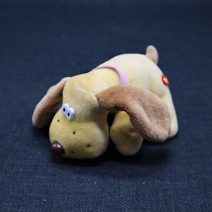 Kennel Kuddlees Vintage Plush Tara Toy Stuffed Animal Puppy Pink Collar 6"