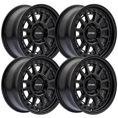 (Juego-4) Llantas Mayhem Compass 20x9 6x135 18 mm negro mate llantas 20 pulgadas Foto 1 de 4