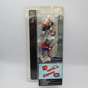 2003 McFarlane NHL Hockey Jarome Iginla & Saku Koivu 2 Pack Figur Set - Bild 1 von 7