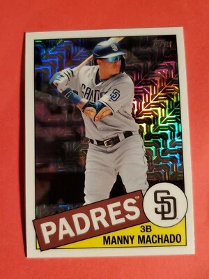 2020 Topps Series 1 Silver Pack  Chrome Refractor 85C-32 Manny Machado Padres - Image 1 of 2