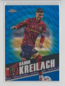 2022 Topps Chrome MLS Blue Wave Refractor #101 Damir Kreilach 103/199 - Flat S/H - Picture 1 of 1