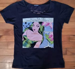 T shirt donna HYSTERIC GLAMOUR DAM M nera Giappone Niagara distruggi tutti i mostri - Foto 1 di 8