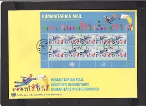 UN large 2007 FDC  sheet UPU US NEW YORK - Picture 1 of 1