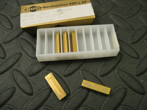 Mapal AS 93 R6W Carbide Insert made in Germany 5 pc lot | eBay