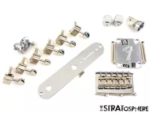 Fender Player II Telecaster HH HARDWARE SET, Piastre Sintonizzatori Tele Hardtail Bridge - Foto 1 di 1