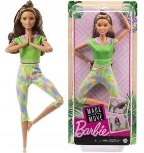 Barbie Made to Move Gimnasta Verde Traje GXF05 Mattel - Imagen 1 de 6