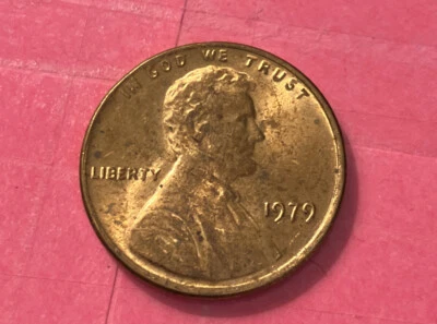 1979 P Lincoln Cent, BU, RED, DDO/DDR, FS, #MSL-044 - Image 1 of 4