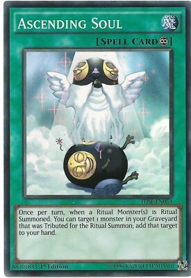 Ascending Soul THSF-EN054 Super Rare Yu-Gi-Oh Card 1st Edition New - Image 1 of 3