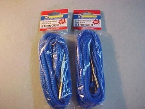 2 NEW HT FISHING STRINGERS 12 ' feet blue POLY heavy duty - Picture 1 of 3