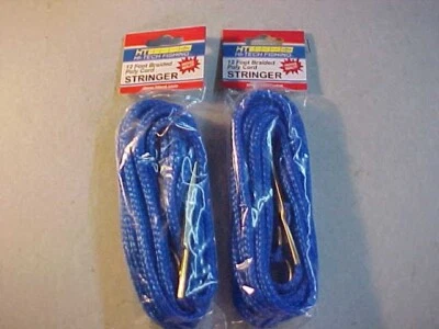 2 NUEVOS LARGUEROS DE PESCA HT 12 ' pies azul poli de alta resistencia Foto 1 de 3