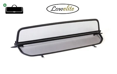 Deflector de viento para Lexus SC 430 (2001 - 2010) descapotable negro + bolsa - Imagen 1 de 4