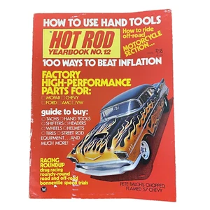 Hot Rod Magazine Yearbook Number No 12 Vintage 1972 Petersens Photos Drag Racing - Picture 1 of 6