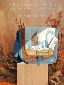 Jansport Shoulder Crossbody Rucksack/ Laptop Book Bag~Ultra Rare~Neu - Bild 1 von 7