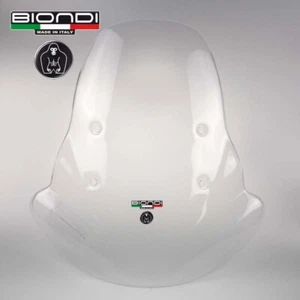 PARABREZZA PARAVENTO COMPLETO DI ATTACCHI BIONDI PER M.B.K. BOOSTER 100 CC 1998 - Foto 1 di 1