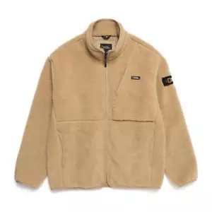 Neu National Geographic Herren SEMI-OVERFIT FLEECEJACKE N224UFJ903 BEIGE S - 2XL - Bild 1 von 5